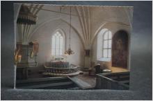 Långtora kyrka - Uppsala Stift //  1 äldre vykort