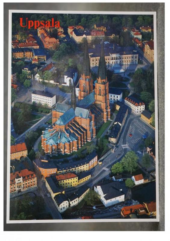Domkyrka Uppsala Uppsala Stift 3 äldre vykort