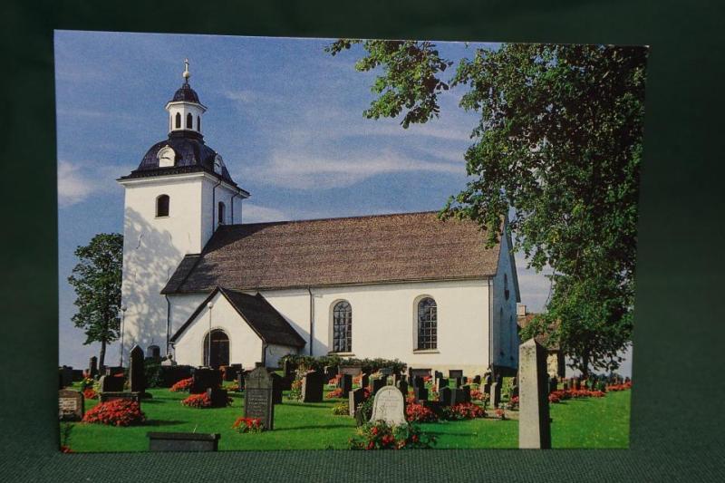Viby kyrka - Strängnäs Stift // 1 äldre vykort