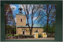 Västerhaninge kyrka - Stockholms Stift // 1 äldre vykort