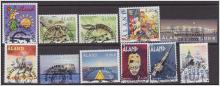 Åland, stämplat frimärken från år 2002