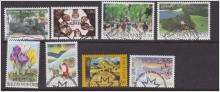 Stämplade frimärken från år 1999