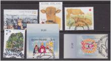 Stämplade frimärken från år 2000