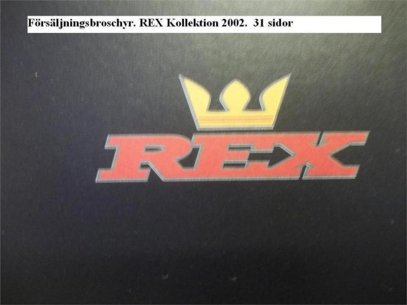 Försäljnings Brochyr. REX Kollektion 2002. 31 sidor