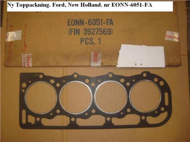 Ny Toppackning. Ford, New Holland. nr EONN-6051-FA