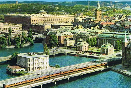Stockholm. Utsikt från Stadshuset.