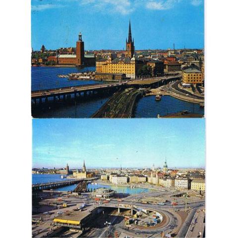 Stockholm. Slussen (2kort).