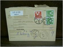 Paketavi med stämplade frimärken - 1965 - Gävle 4 till Skived