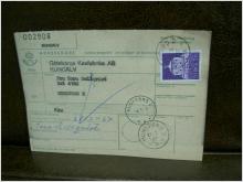 Paketavi med stämplade frimärken - 1967 - Munkfors 2 till Munkfors