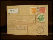 Paketavi med stämplade frimärken - 1964 - Lysekil till Munkfors
