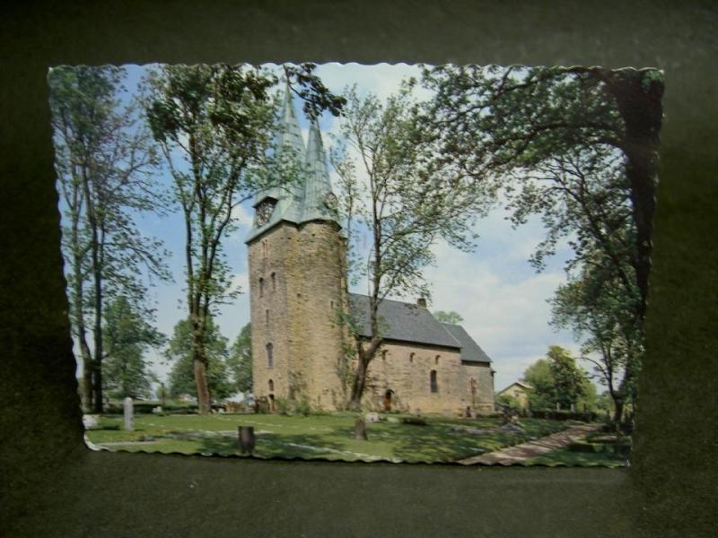 Husaby kyrka Skara Stift 2 äldre vykort