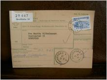 Paketavi med stämplade frimärken - 1964 - Stockholm 16 till Munkfors