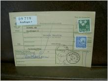 Paketavi med stämplade frimärken - 1962 - Bandhagen 4 till Munkfors