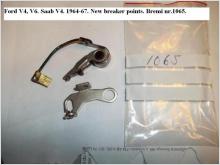Nya Brytarspetsar. Ford V4, V6. Saab V4. 1964-67 Bremi nr.1065.
