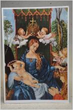 Dürer - Madonna med barnet - Gammalt oskrivet vykort