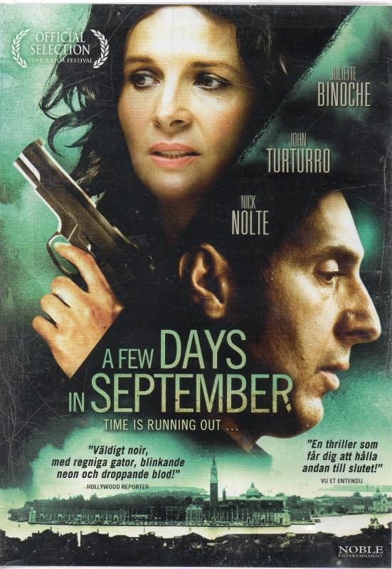 A Few Days In September - Thriller 