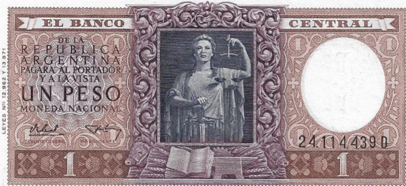 Argentina - 1 Peso (5 M2)
