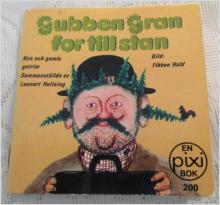 Pixi bok Gubben Gran for till stan, Nya och gamla gatrim av Lennart Hellsing och Fibben Hald