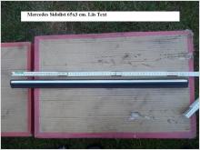 Mercedes Ny Sidolist 65x3 cm. Läs Text