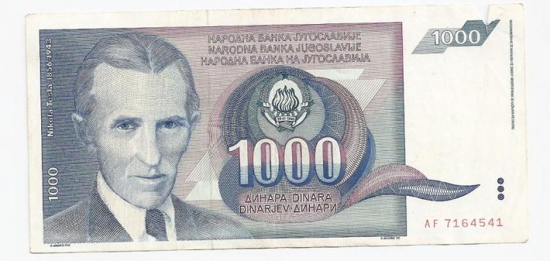 Jugoslavien - 1000 Dinar - 1991 (8 M2)