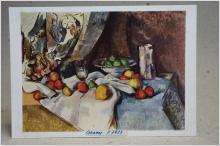 Paul Cezanne Oskrivet vykort av fin konst