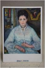 Pierre-Auguste Renoir - Madame Choquet  - Äldre  oskrivet vykort 