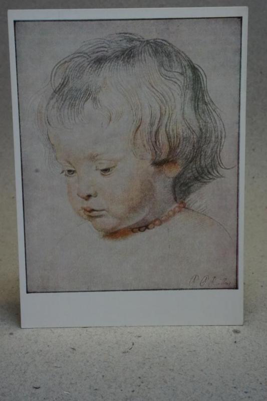 Peter Paul Rubens - Sonen Niclas  -  ( Kommer från ett äldre kortlager 1950-1980-talet )
