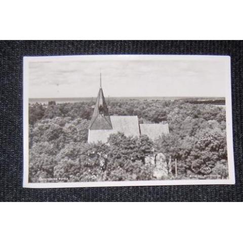 vykort på Östergarns kyrka*