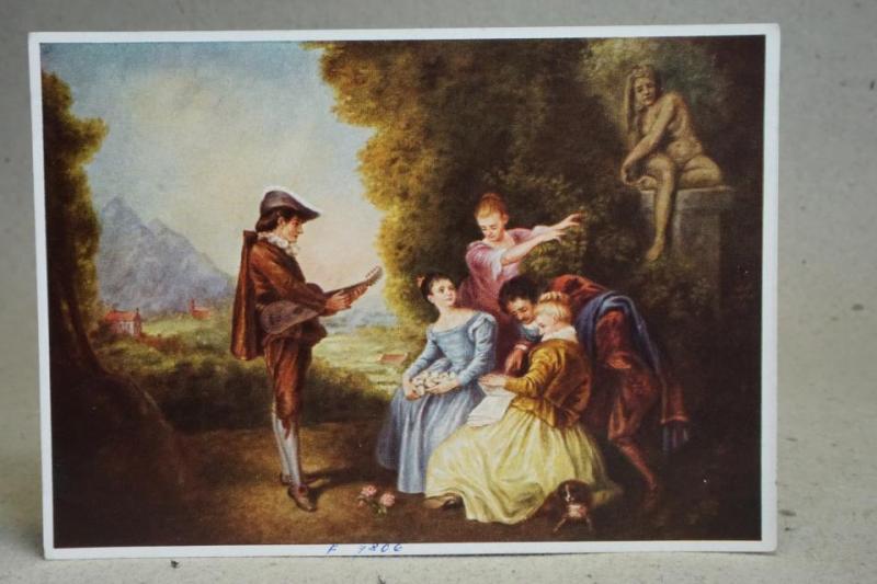 Jean-Antoine Watteau  -  ( Kommer från ett äldre kortlager )