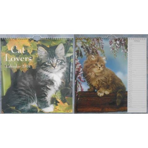 Kalender: Cat Lovers 2001