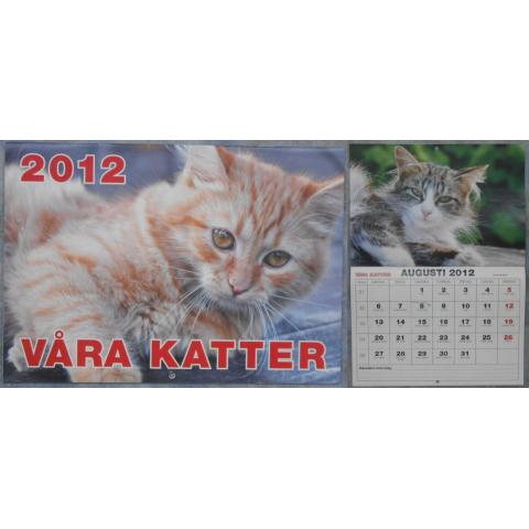 Kalender: Våra Katter 2012
