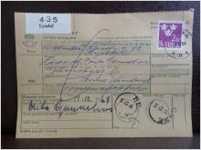 Frimärken på adresskort - stämplat 1964 - Lysekil - Sunne
