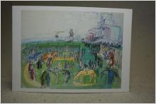Raoul Dufy Oskrivet äldre kort av fin konst