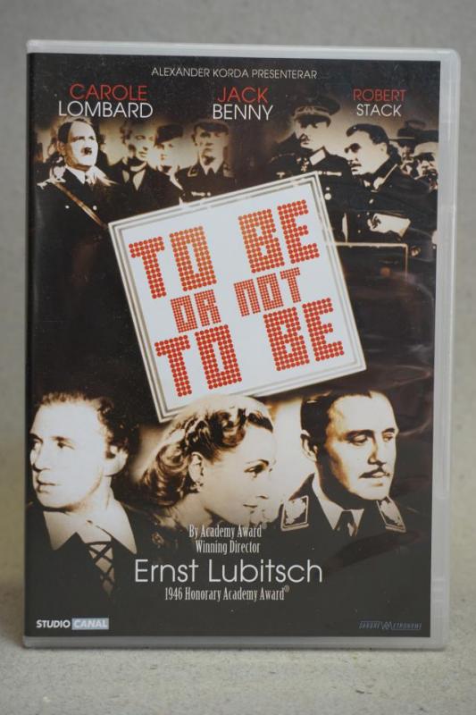  DVD Film - To Be or not To Be - Komedi - Sv/v från 1942