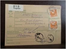 Frimärken på adresskort - stämplat 1964 - Bengtsfors - Sunne