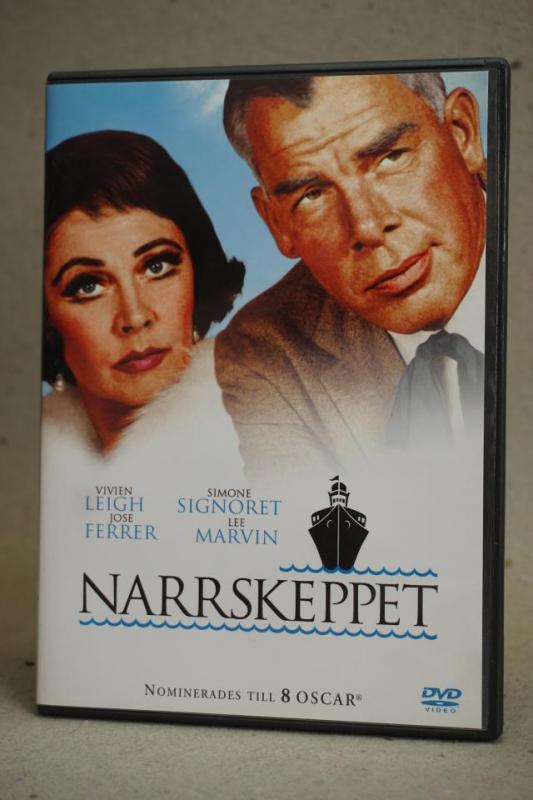  DVD Film - Narrskeppet - Drama - Lee Marvin och Vivien Leigh