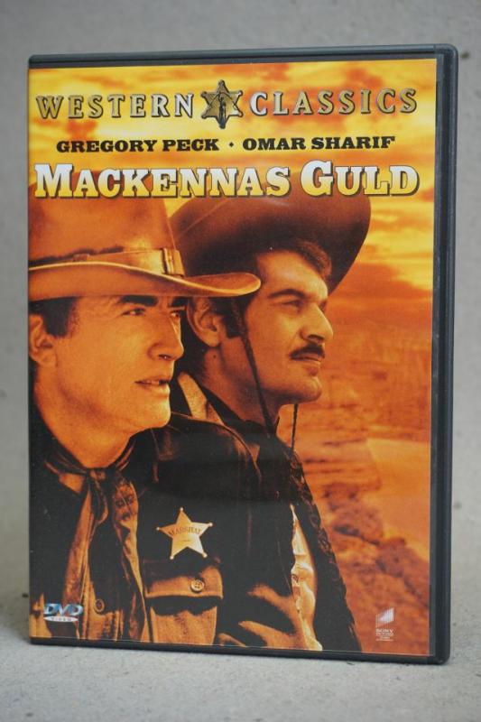  DVD Film - Mackennas Guld - Western - Gregory Peck och Omar Shafir