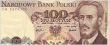 Polen - 100 Zlotych (15 M1)