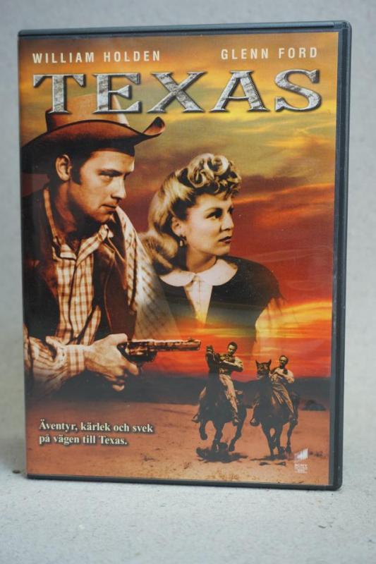DVD Film - Texas - Western sv/v - William Holden o Glenn Ford