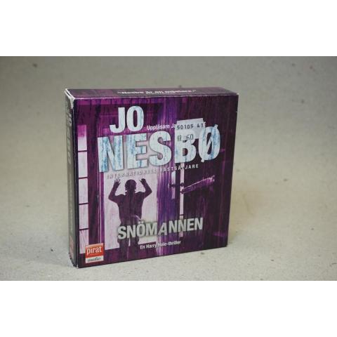 Ljudbok Talskiva Snömannen av Jo Nesbö 15 CD och 1 mp3 CD