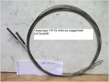 Värmevajer VW T1, 1963-64. Längd 3660 mm. 111811629E