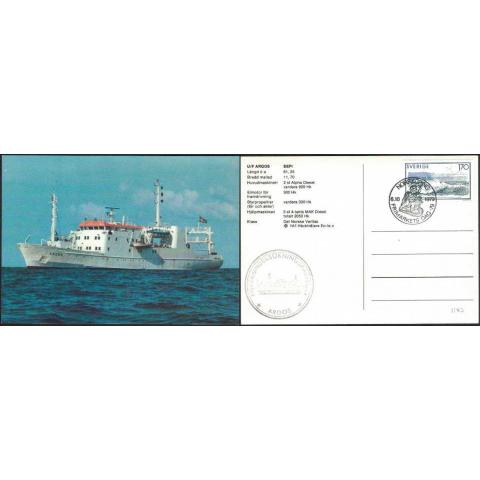 Havsforskning F#1103 NORRKÖPING 6/10 1979 FD på VY-kort