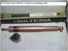 Opel Omega sedan 9.1986-90. 1 st Sport Gas stötdämpare Bak 71-2698