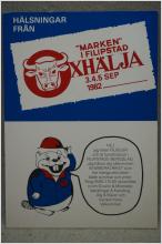 vykort Oxhälja Filipstad Fint Stämplat Oxhälja Marken 1982
