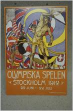 vykort  Olympiska spelen 1912 -  22/5 - 96