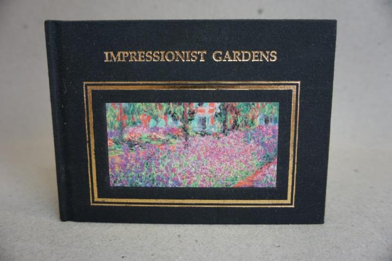 Konstbok med fina bilder - Impressionist Gardens av Jude Welton bl.a med Monet - Manet - van gogh 