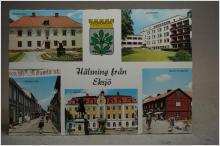 Eksjö 1976 Småland Flerbild skrivet äldre vykort