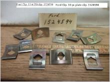 Ford Clip. 10 st plåt clip. 1524594