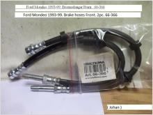 Ford Mondeo 1993-99. 2 st Nya Bromsslangar Fram. 66-366