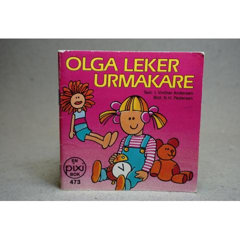 PIxi Bok 473 - Olga Leker Urmakare - Carlsen Bokförlag